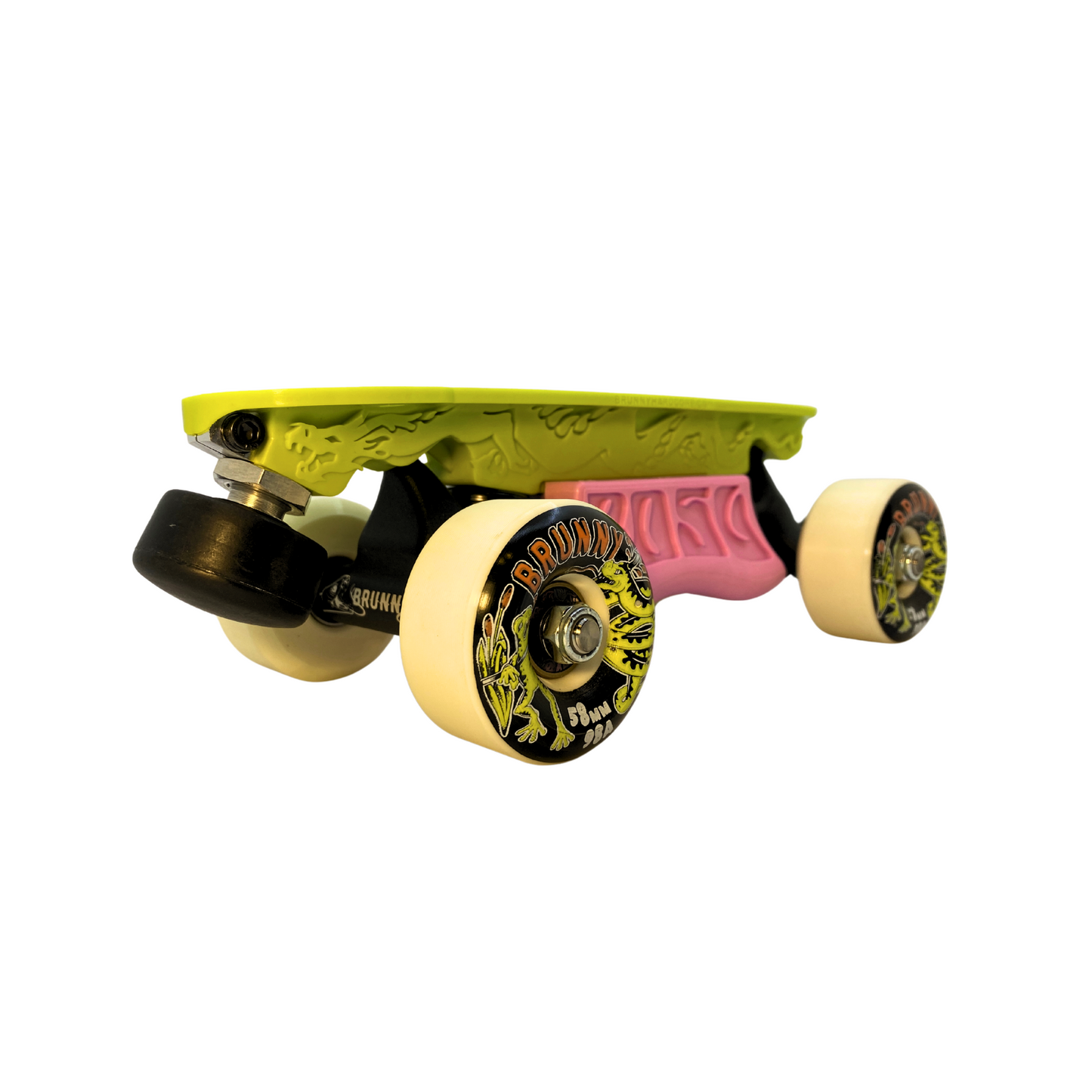 Combo Dragon Plate + Slide Blocks + Labrys Titanium Trucks + 8 Wheels Gero Gero 58mm 98A + Toe Stops