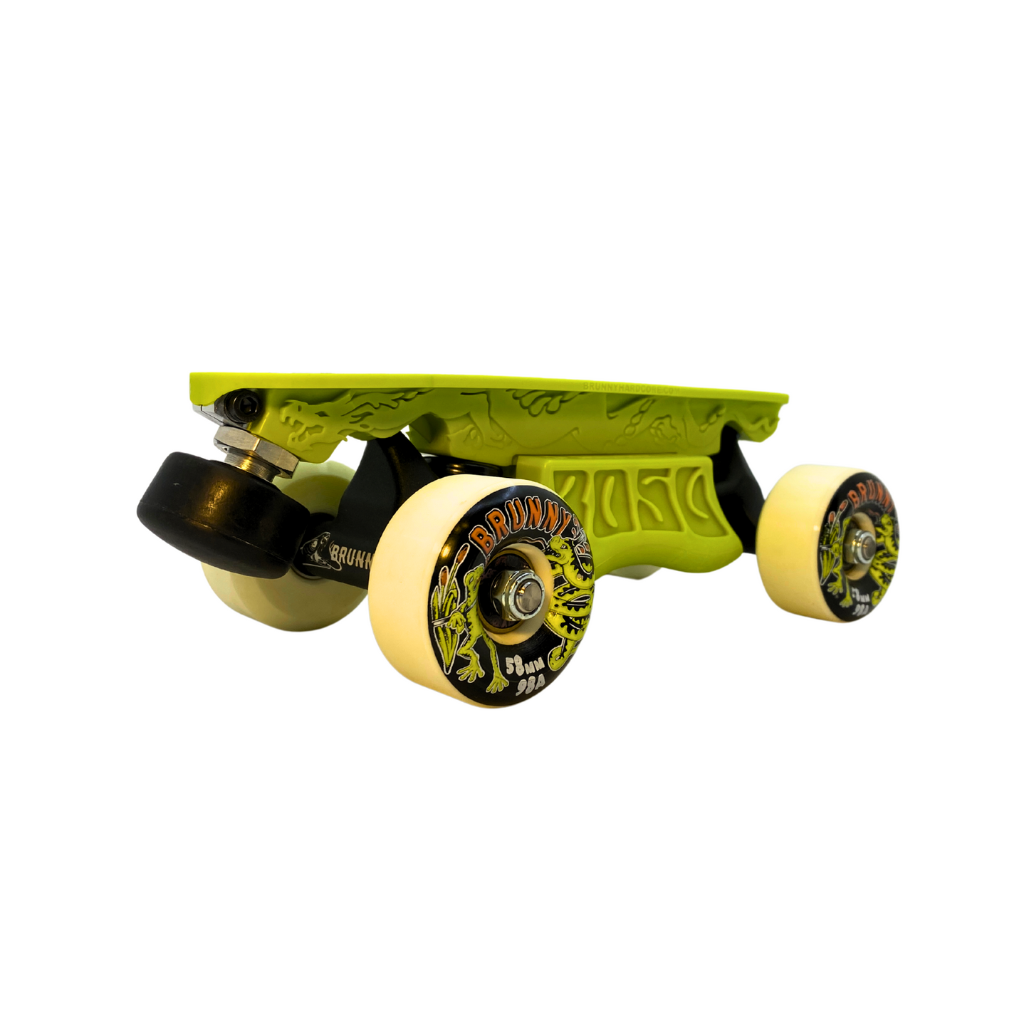 Combo Dragon Plate + Slide Blocks + Labrys Titanium Trucks + 8 Wheels Gero Gero 58mm 98A + Toe Stops