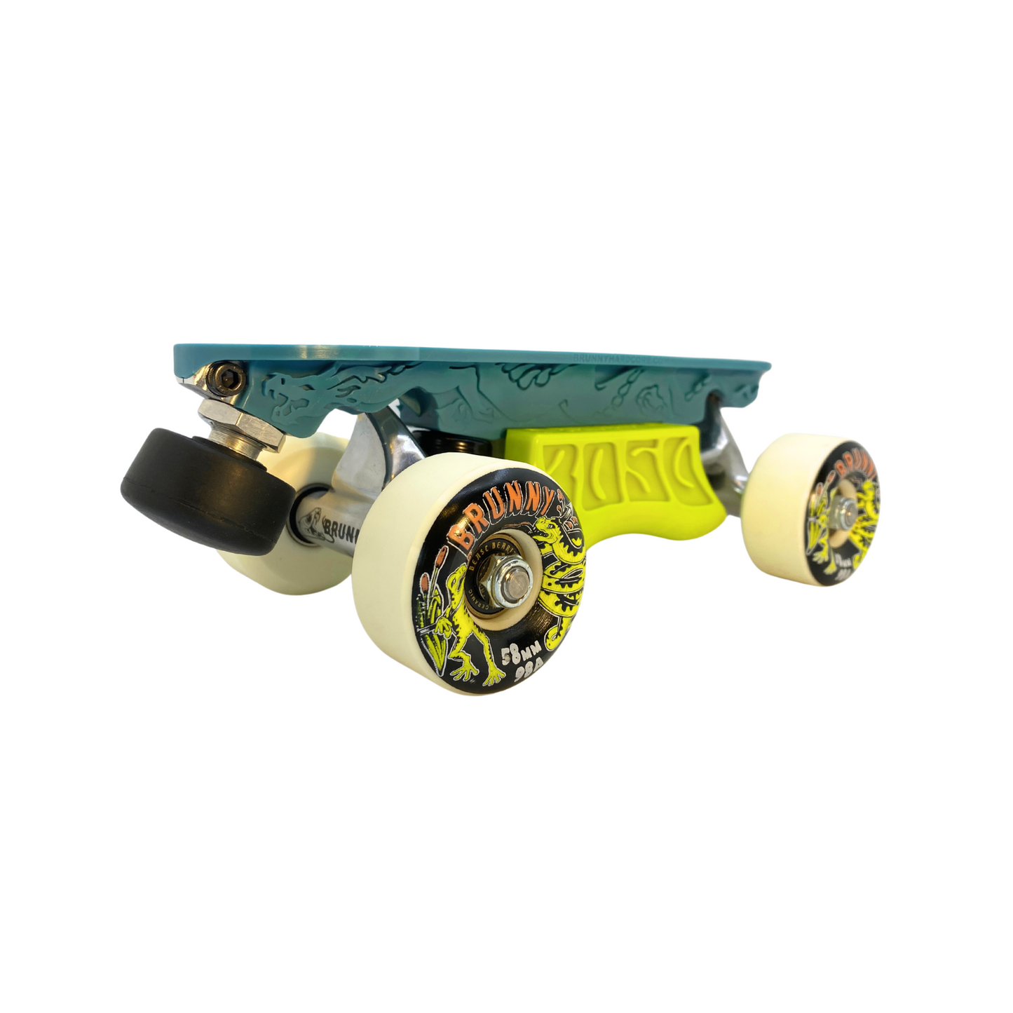 Combo Dragon Plate + Slide Blocks + Labrys Steel Trucks + 8 Wheels Gero Gero 58mm 98A + Toe Stops