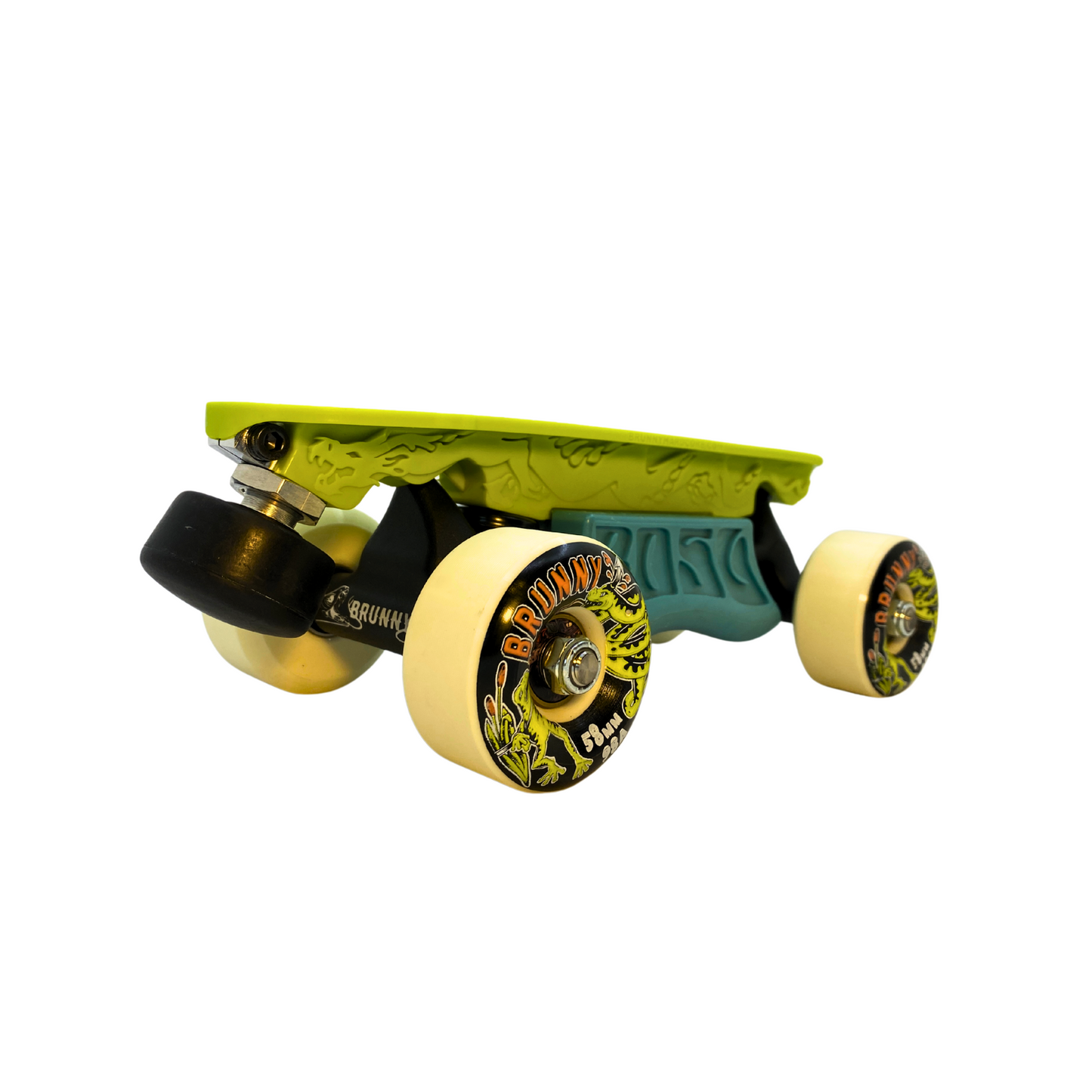 Combo Dragon Plate + Slide Blocks + Labrys Titanium Trucks + 8 Wheels Gero Gero 58mm 98A + Toe Stops