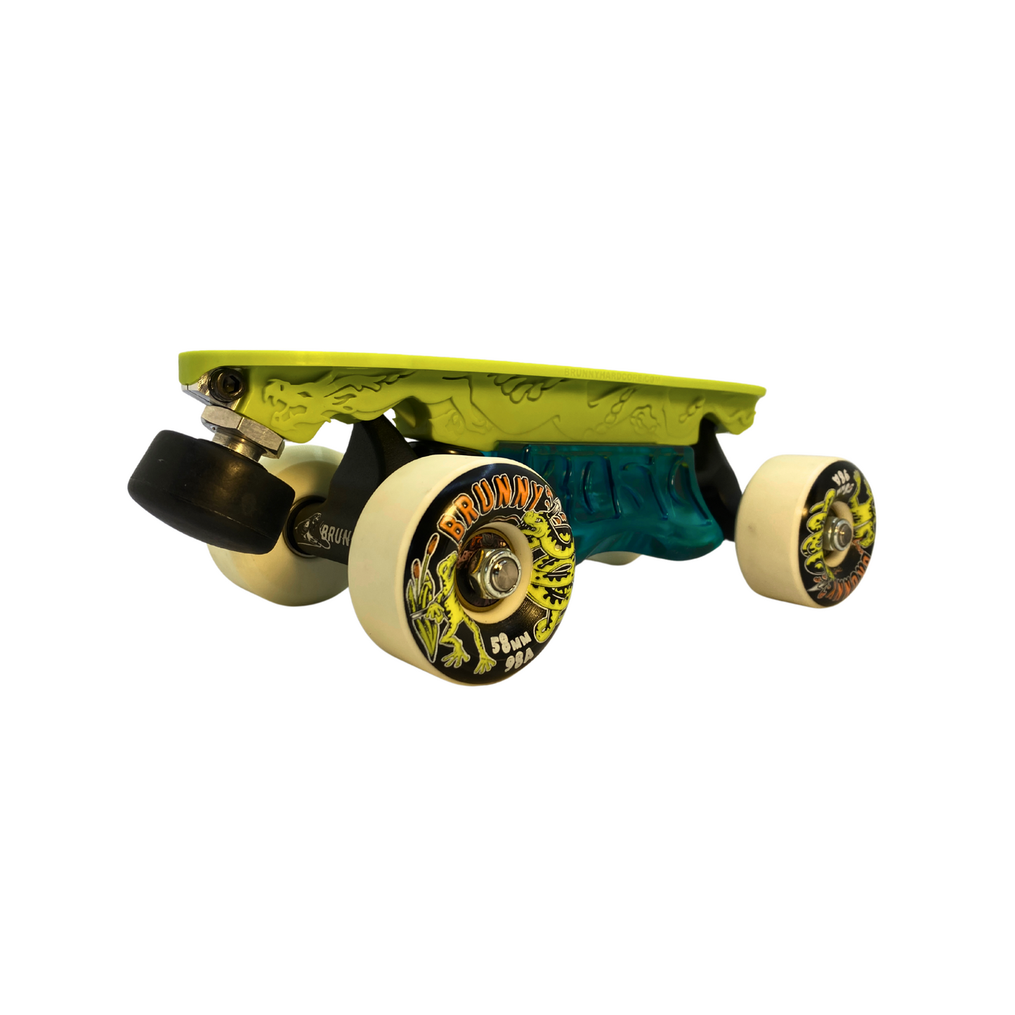 Combo Dragon Plate + Slide Blocks + Labrys Titanium Trucks + 8 Wheels Gero Gero 58mm 98A + Toe Stops