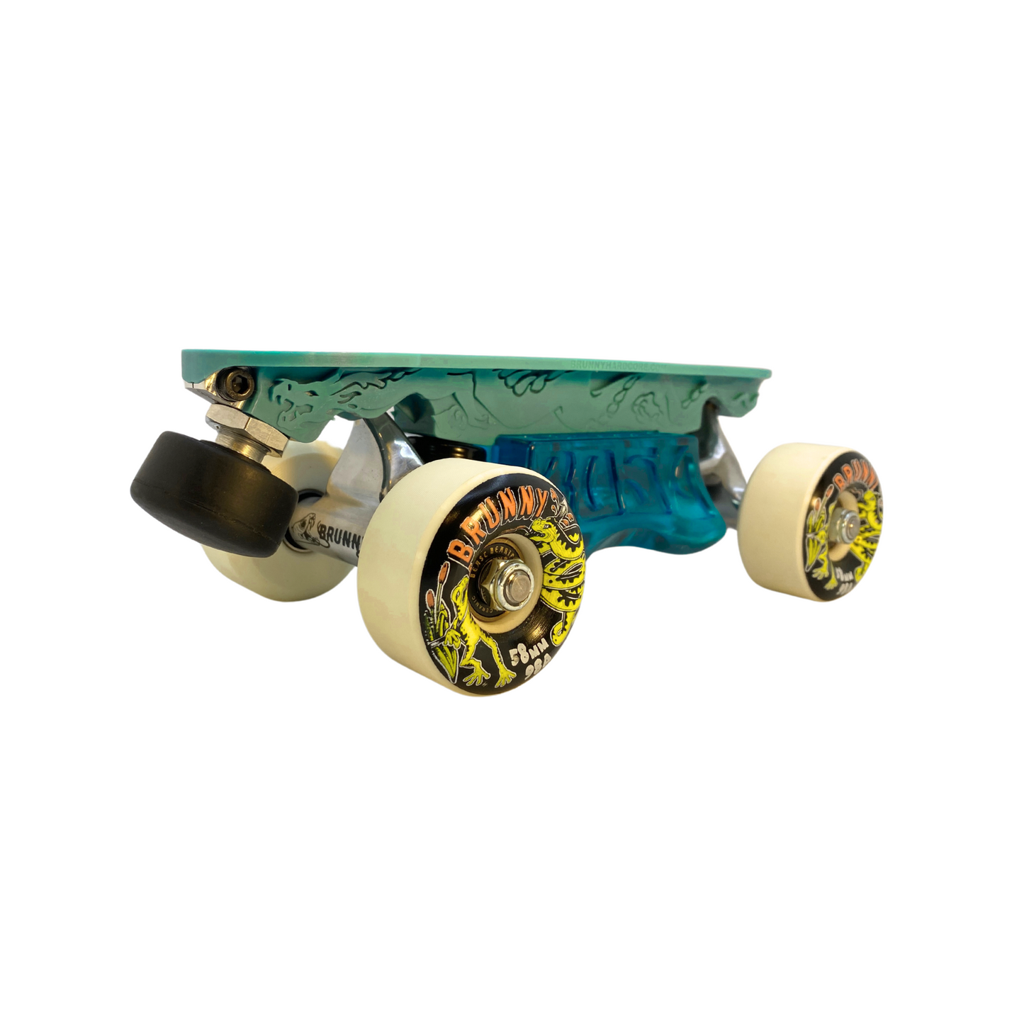 Combo Dragon Plate + Slide Blocks + Labrys Steel Trucks + 8 Wheels Gero Gero 58mm 98A + Toe Stops