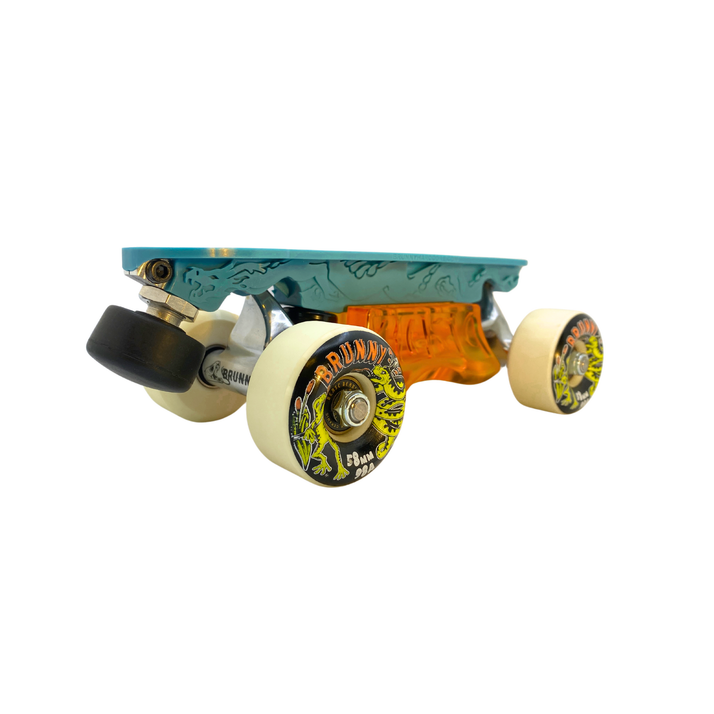 Combo Dragon Plate + Slide Blocks + Labrys Steel Trucks + 8 Wheels Gero Gero 58mm 98A + Toe Stops