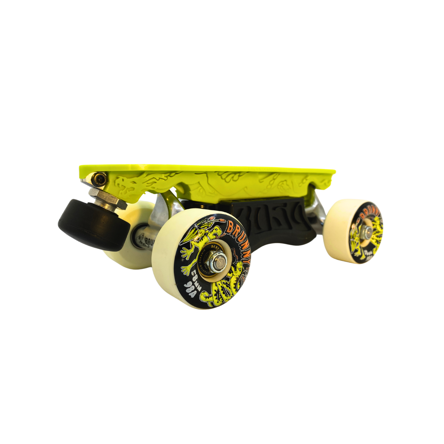 Combo Dragon Plate + Slide Blocks + Labrys Steel Trucks + 8 Wheels Gero Gero 58mm 98A + Toe Stops