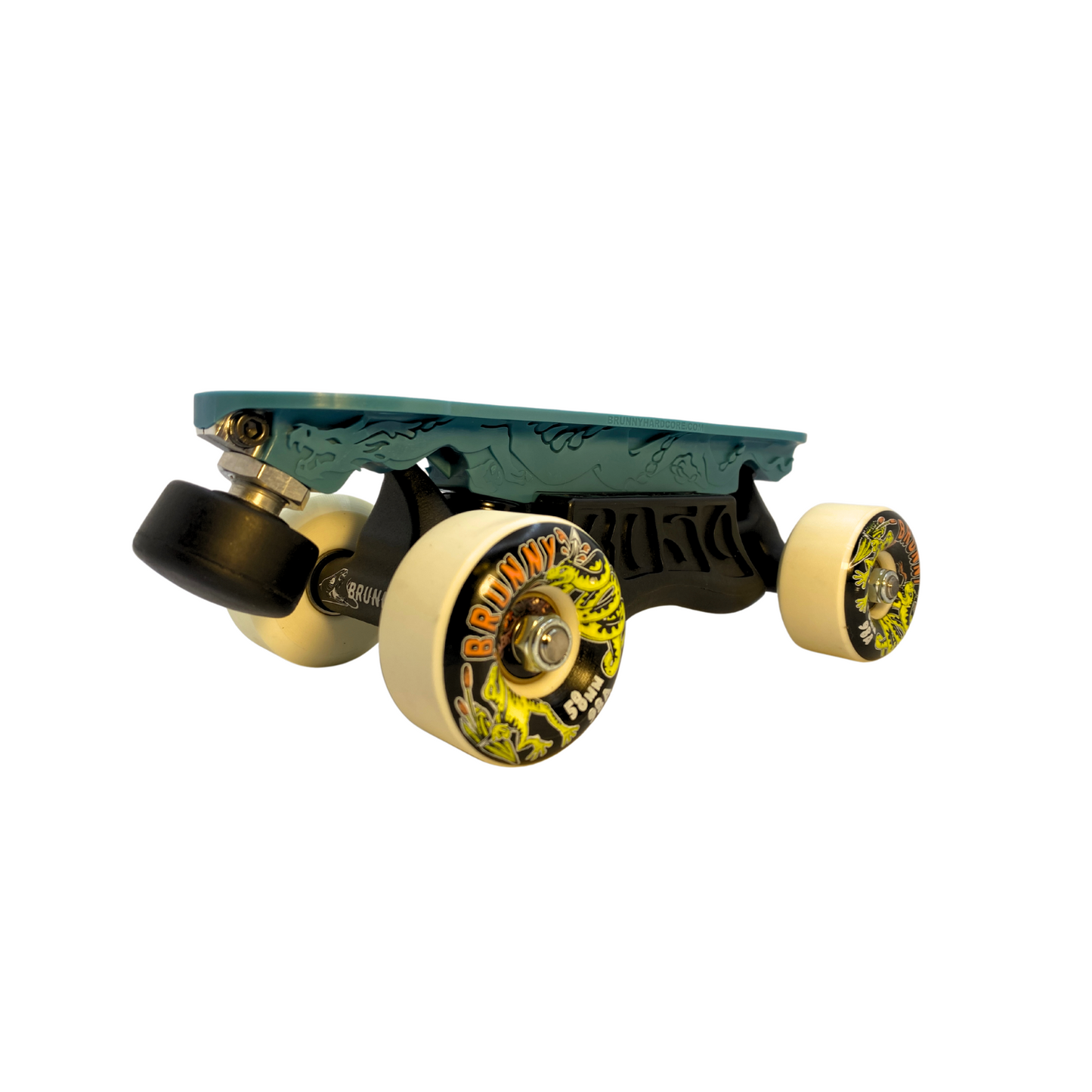 Combo Dragon Plate + Slide Blocks + Labrys Titanium Trucks + 8 Wheels Gero Gero 58mm 98A + Toe Stops