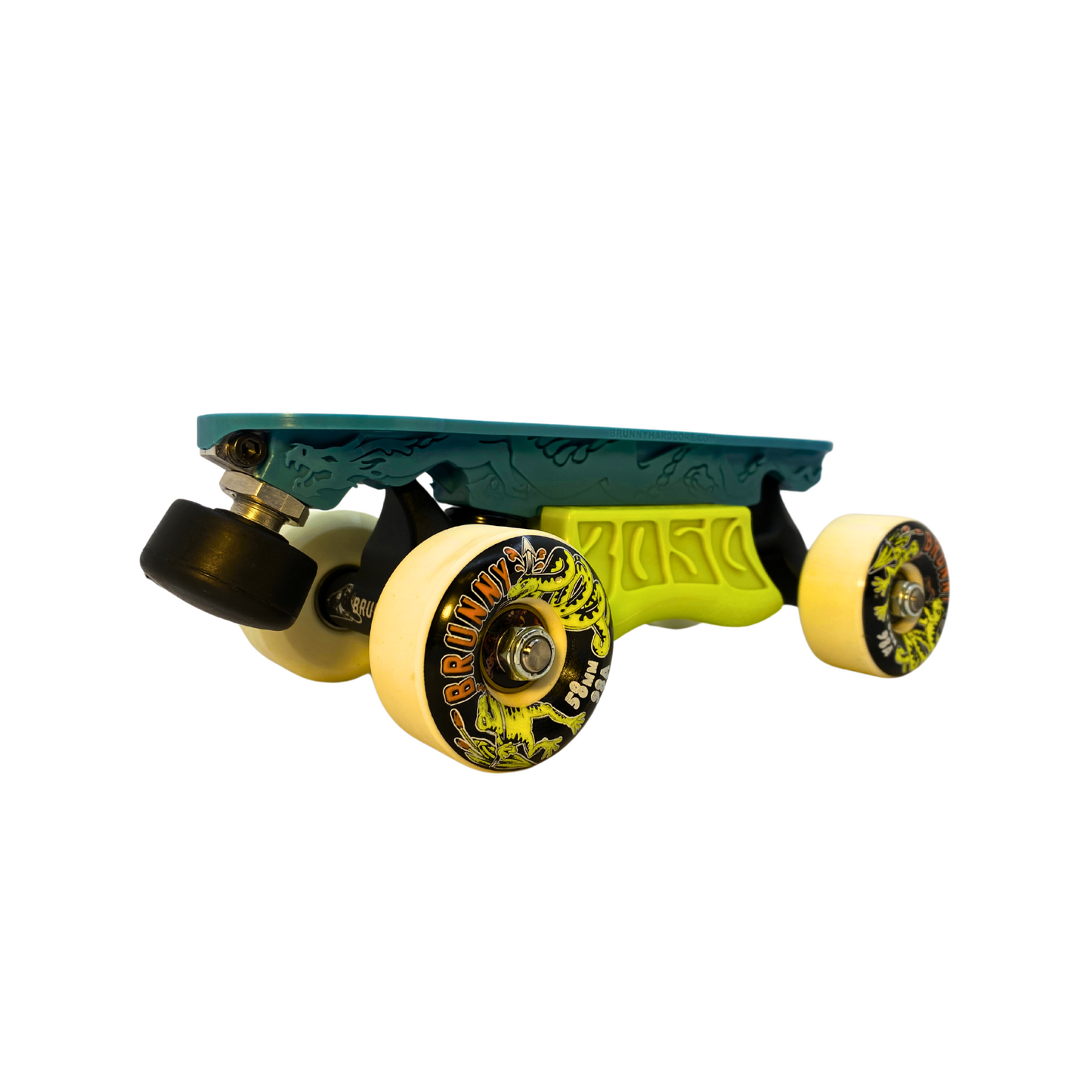 Combo Dragon Plate + Slide Blocks + Labrys Titanium Trucks + 8 Wheels Gero Gero 58mm 98A + Toe Stops