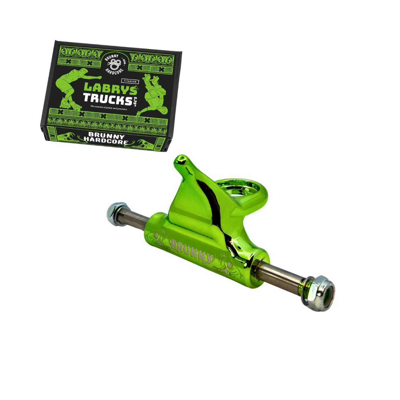 LIMITED EDITION Labrys Trucks Titanium Green