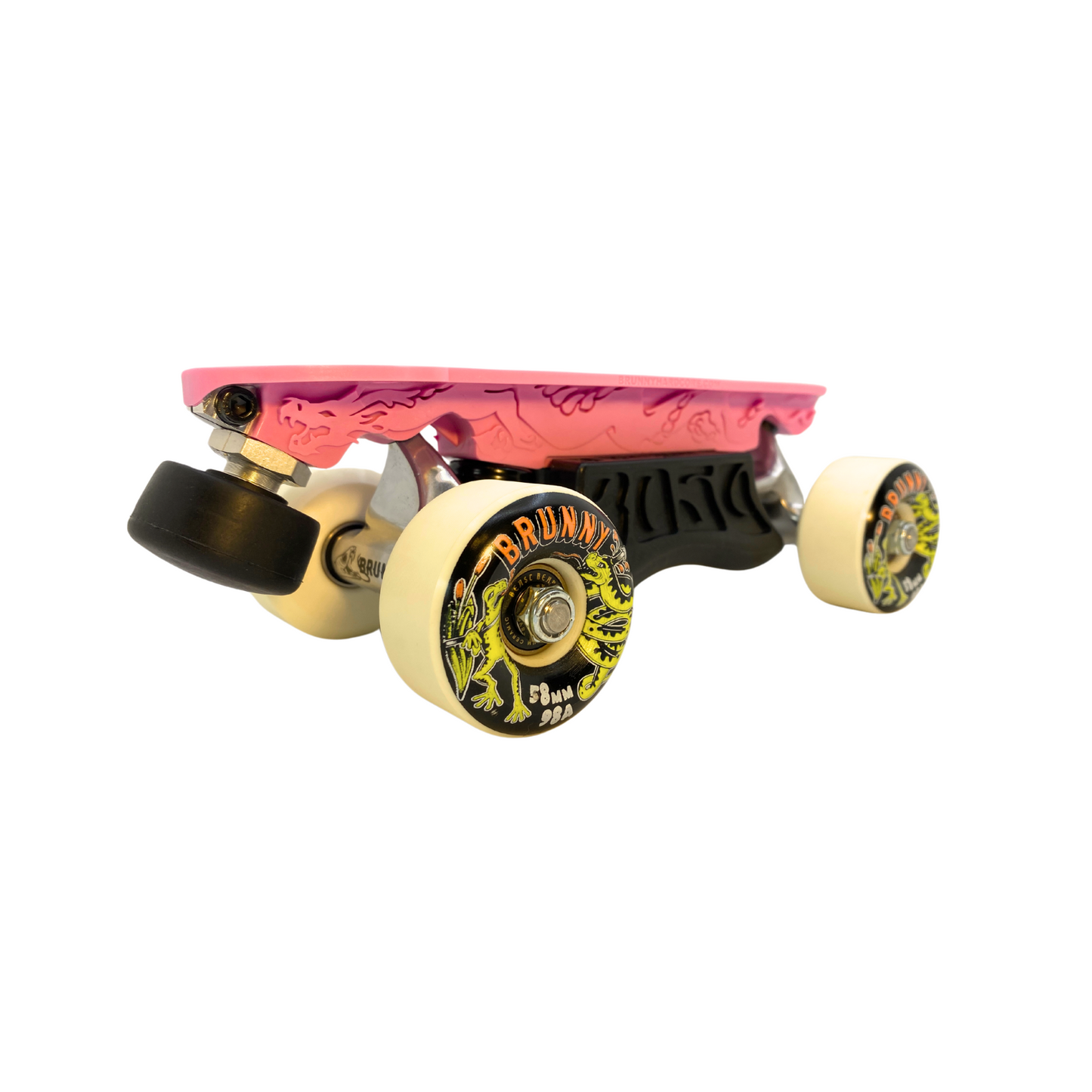 Combo Dragon Plate + Slide Blocks + Labrys Steel Trucks + 8 Wheels Gero Gero 58mm 98A + Toe Stops