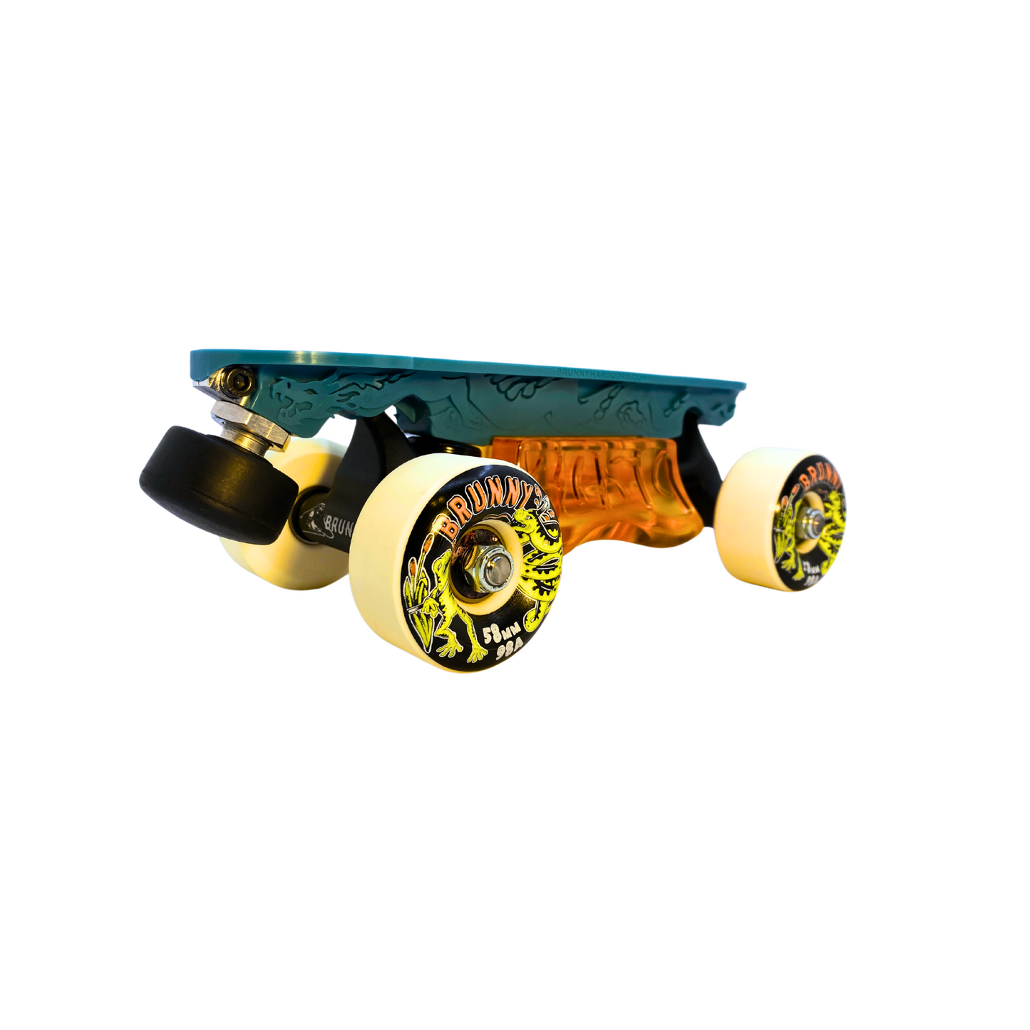 Combo Dragon Plate + Slide Blocks + Labrys Titanium Trucks + 8 Wheels Gero Gero 58mm 98A + Toe Stops