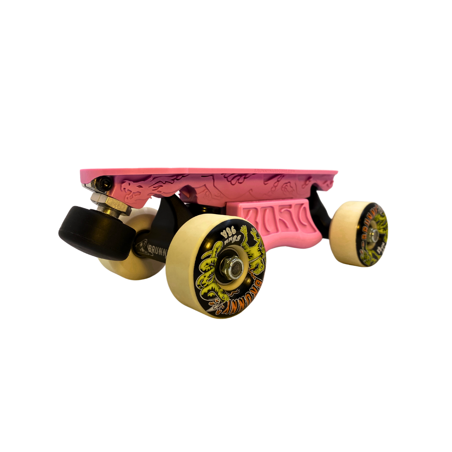 Combo Dragon Plate + Slide Blocks + Labrys Titanium Trucks + 8 Wheels Gero Gero 58mm 98A + Toe Stops