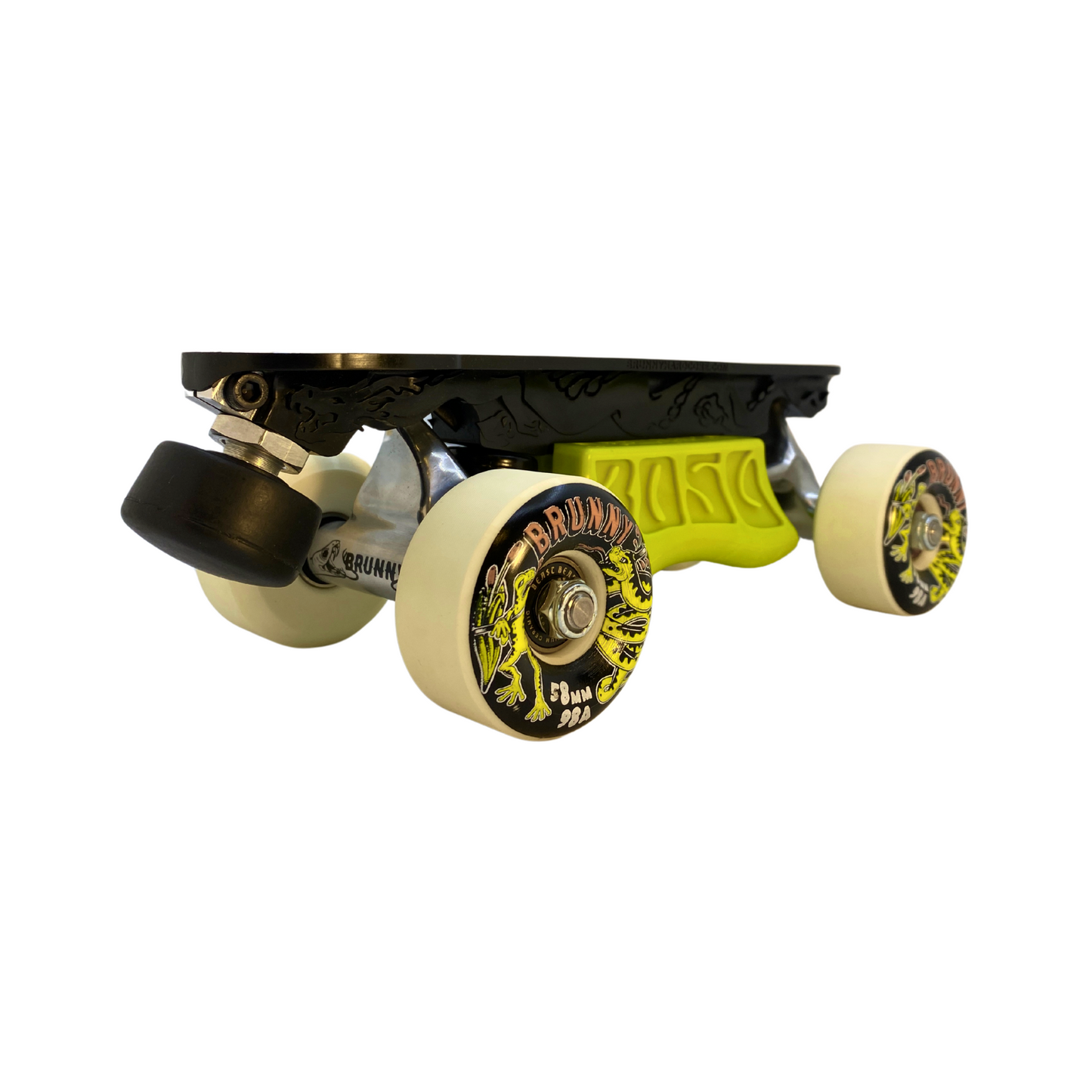 Combo Dragon Plate + Slide Blocks + Labrys Steel Trucks + 8 Wheels Gero Gero 58mm 98A + Toe Stops