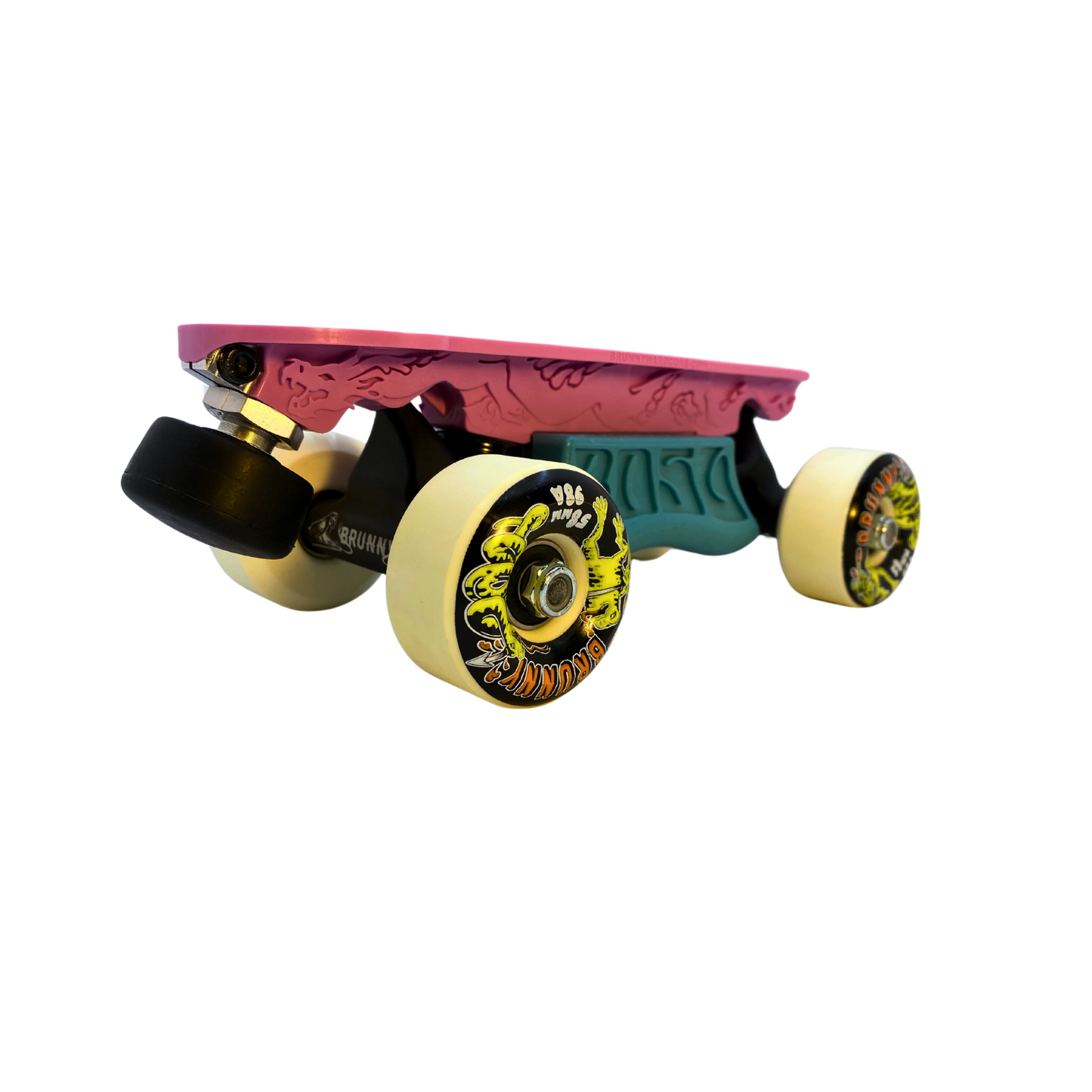 Combo Dragon Plate + Slide Blocks + Labrys Titanium Trucks + 8 Wheels Gero Gero 58mm 98A + Toe Stops