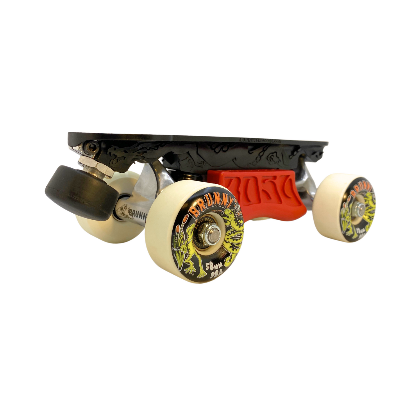 Combo Dragon Plate + Slide Blocks + Labrys Steel Trucks + 8 Wheels Gero Gero 58mm 98A + Toe Stops