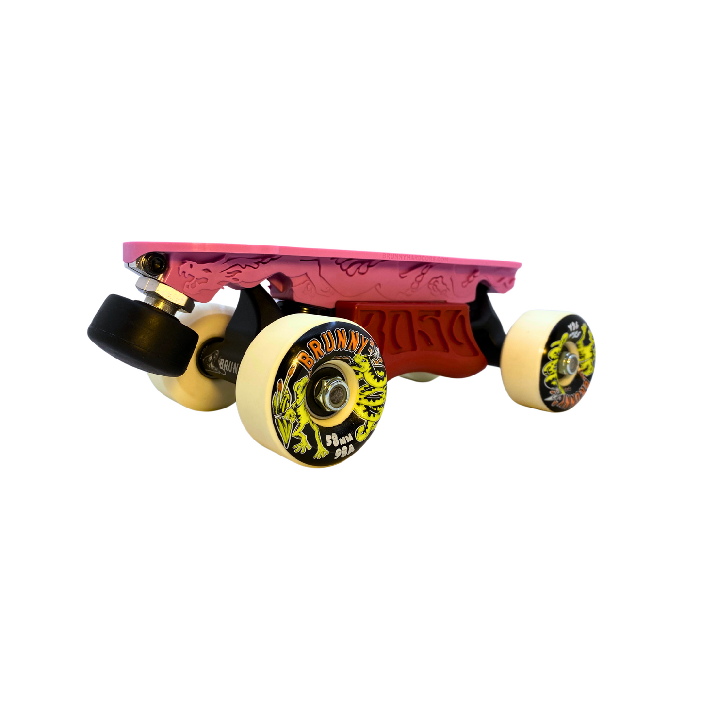 Combo Dragon Plate + Slide Blocks + Labrys Titanium Trucks + 8 Wheels Gero Gero 58mm 98A + Toe Stops