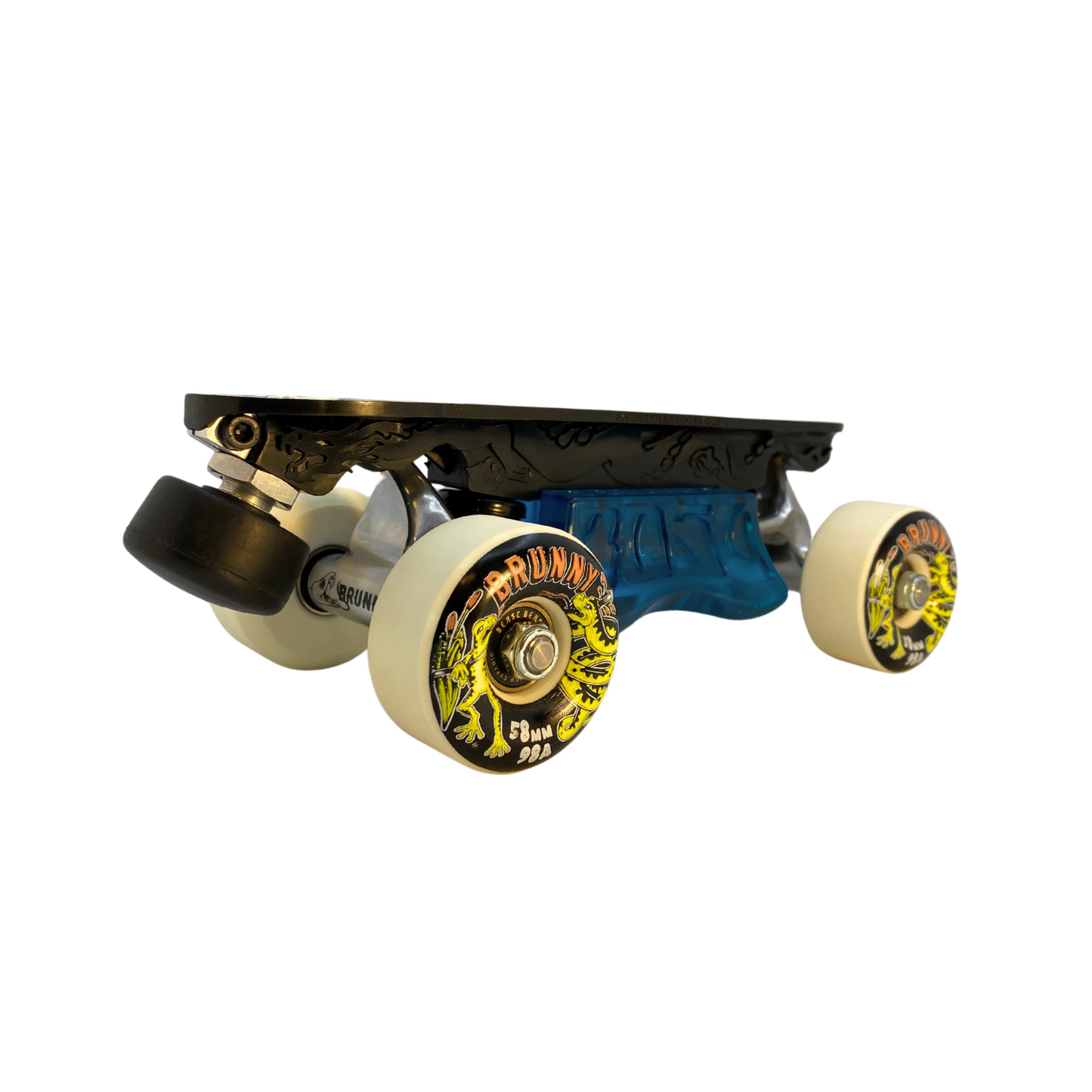 Combo Dragon Plate + Slide Blocks + Labrys Steel Trucks + 8 Wheels Gero Gero 58mm 98A + Toe Stops