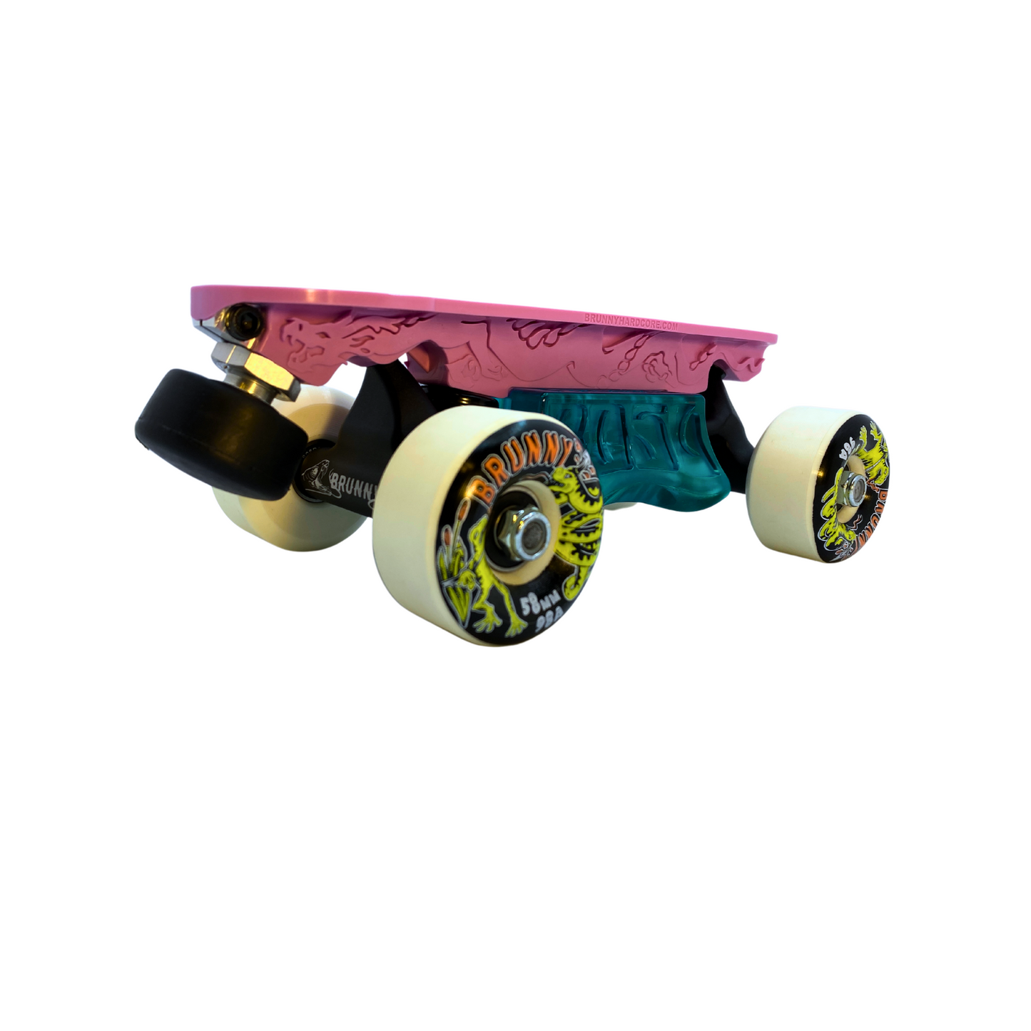Combo Dragon Plate + Slide Blocks + Labrys Titanium Trucks + 8 Wheels Gero Gero 58mm 98A + Toe Stops