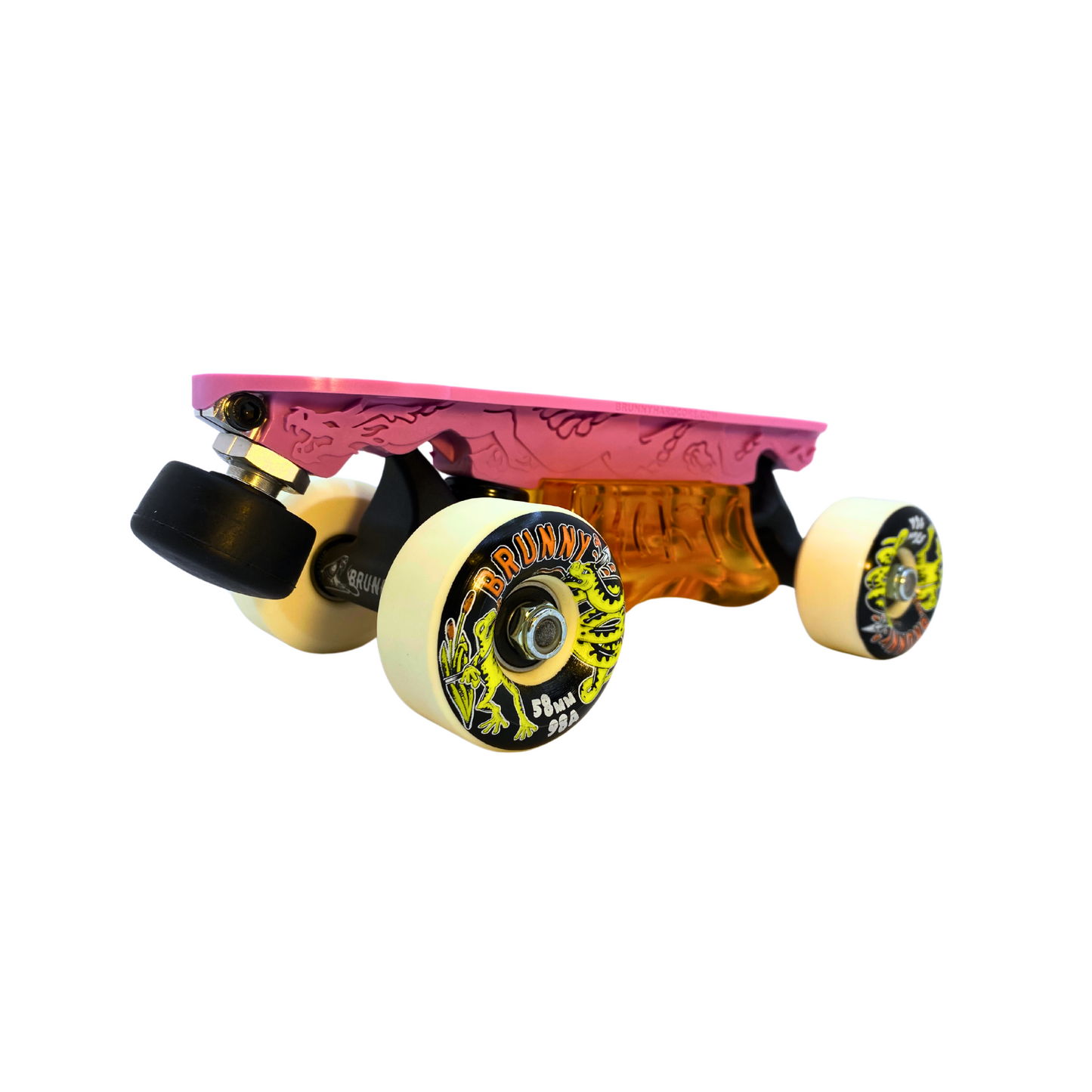 Combo Dragon Plate + Slide Blocks + Labrys Titanium Trucks + 8 Wheels Gero Gero 58mm 98A + Toe Stops