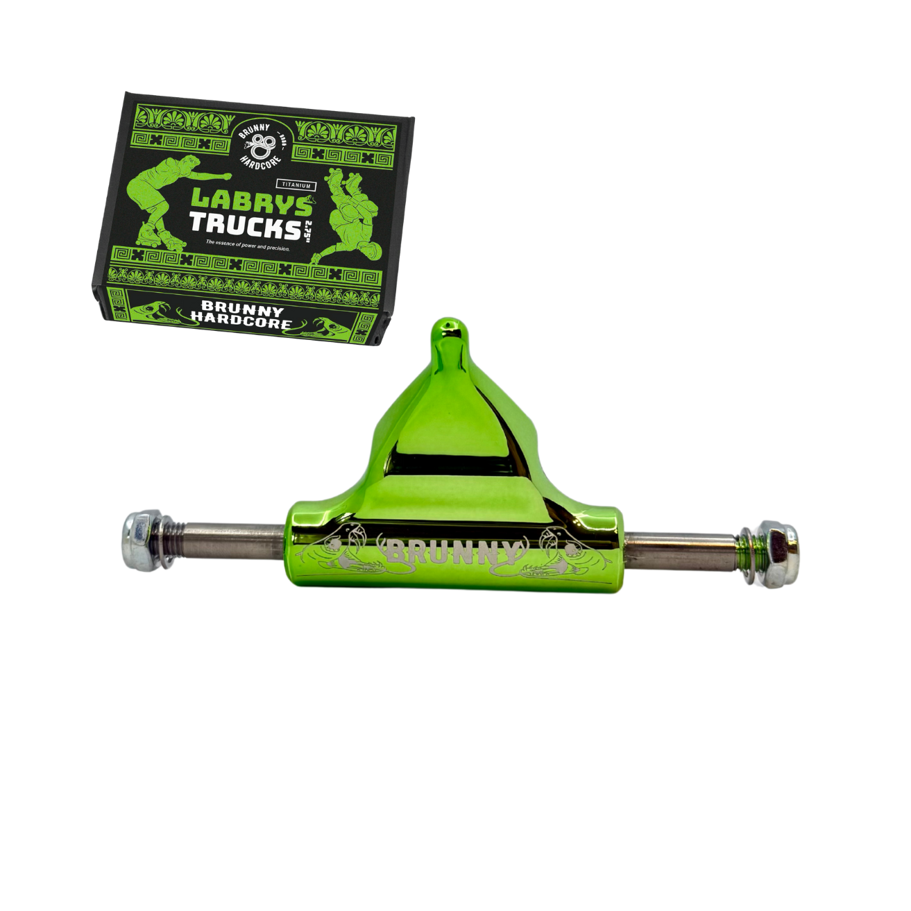 LIMITED EDITION Labrys Trucks Titanium Green