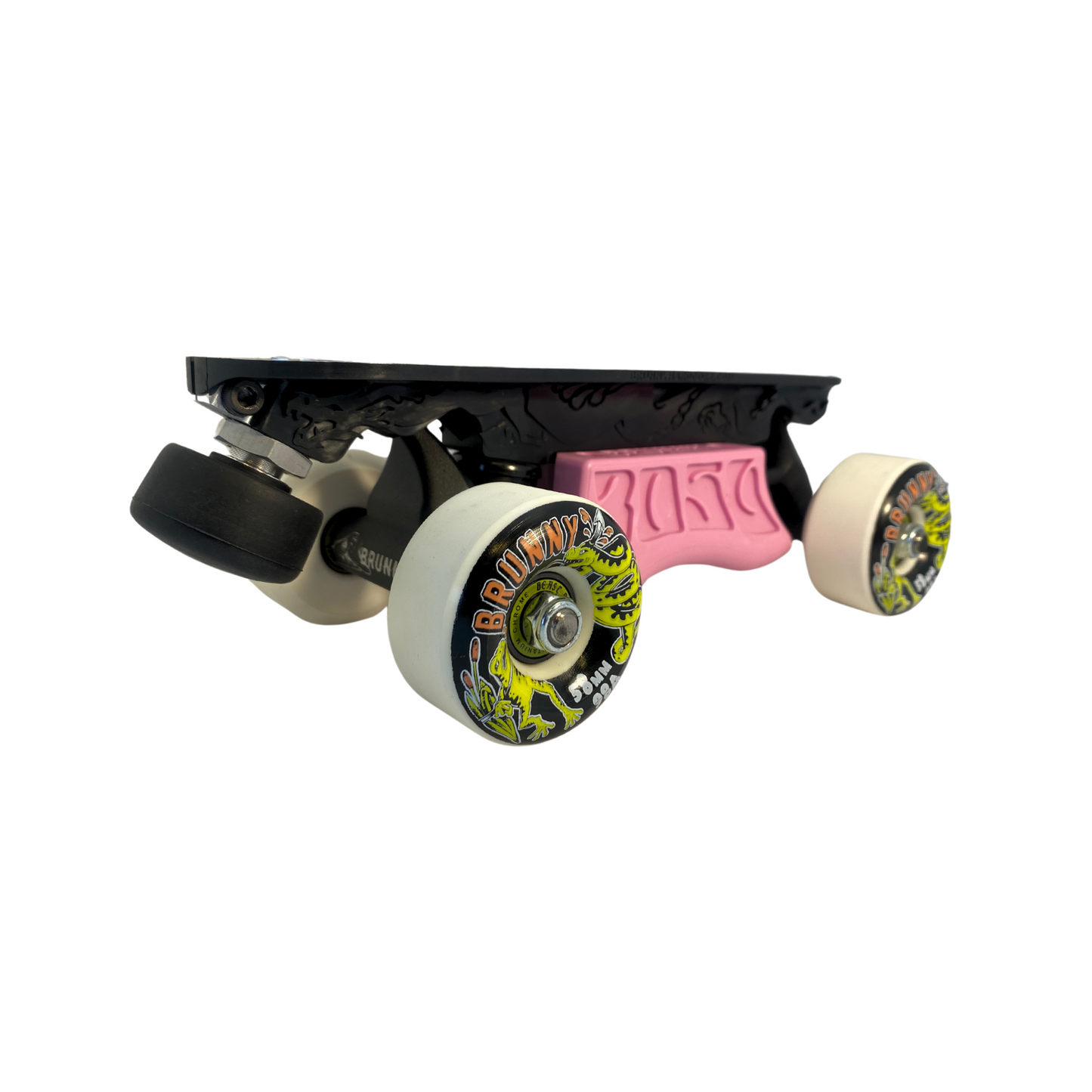 Combo Dragon Plate + Slide Blocks + Labrys Titanium Trucks + 8 Wheels Gero Gero 58mm 98A + Toe Stops