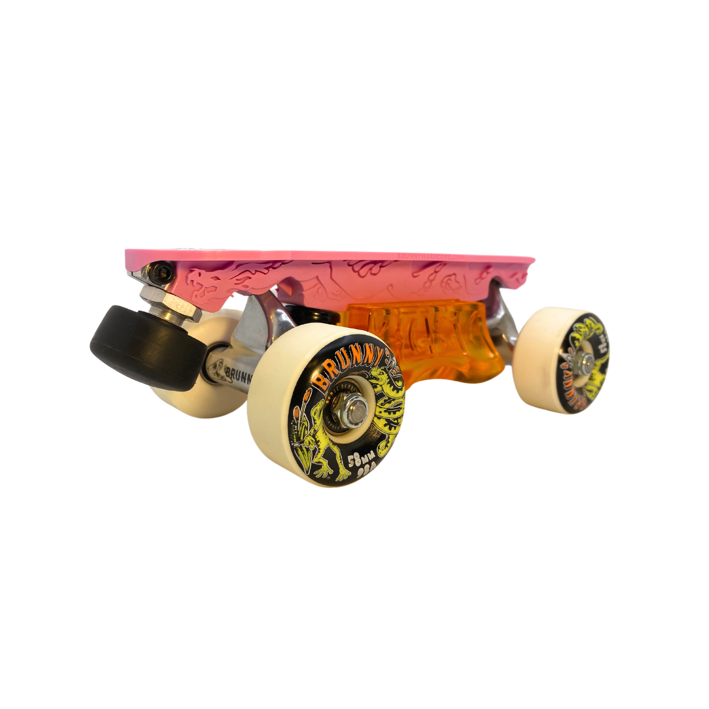 Combo Dragon Plate + Slide Blocks + Labrys Steel Trucks + 8 Wheels Gero Gero 58mm 98A + Toe Stops