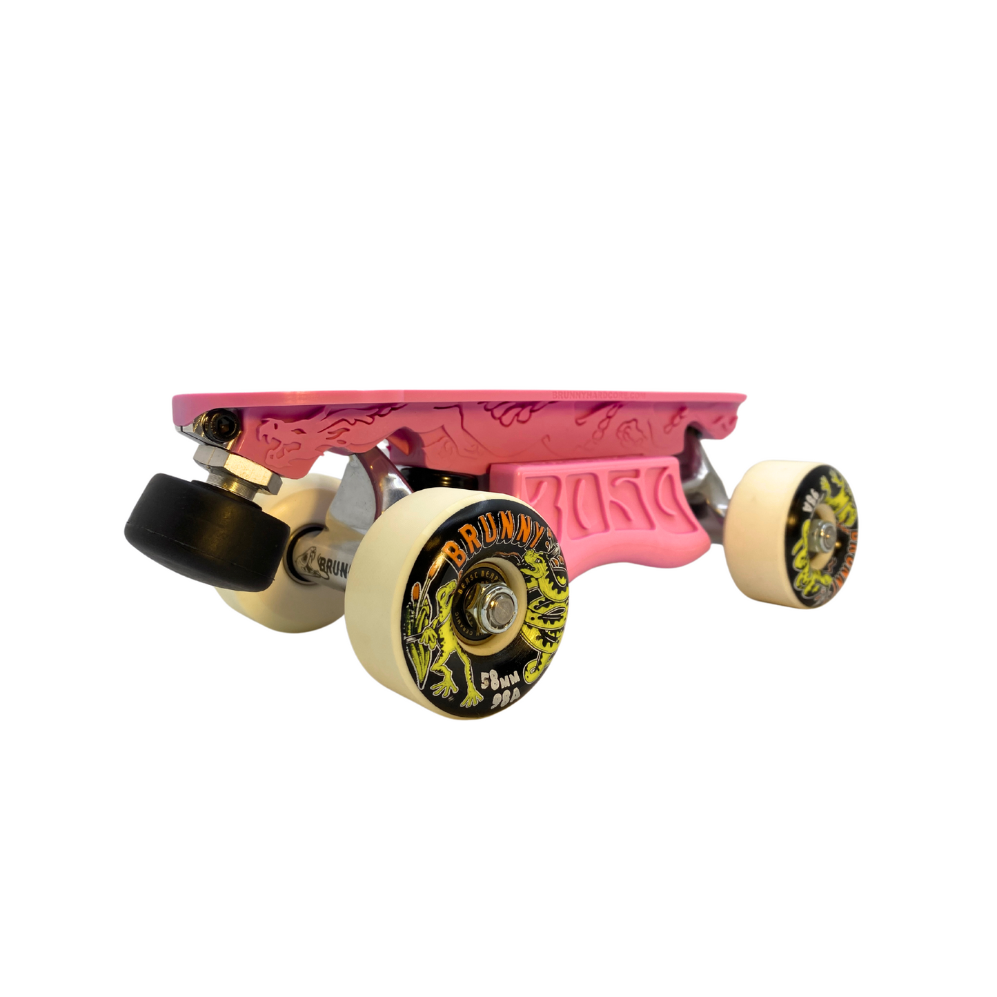Combo Dragon Plate + Slide Blocks + Labrys Steel Trucks + 8 Wheels Gero Gero 58mm 98A + Toe Stops
