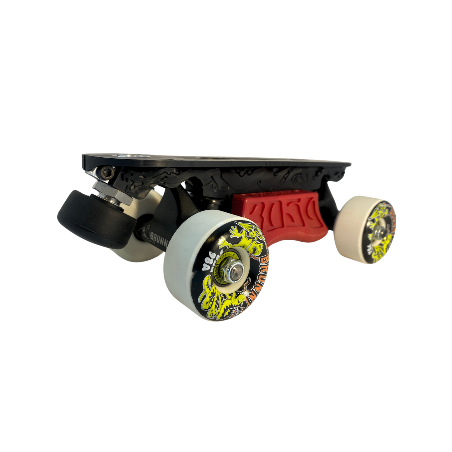 Combo Dragon Plate + Slide Blocks + Labrys Titanium Trucks + 8 Wheels Gero Gero 58mm 98A + Toe Stops