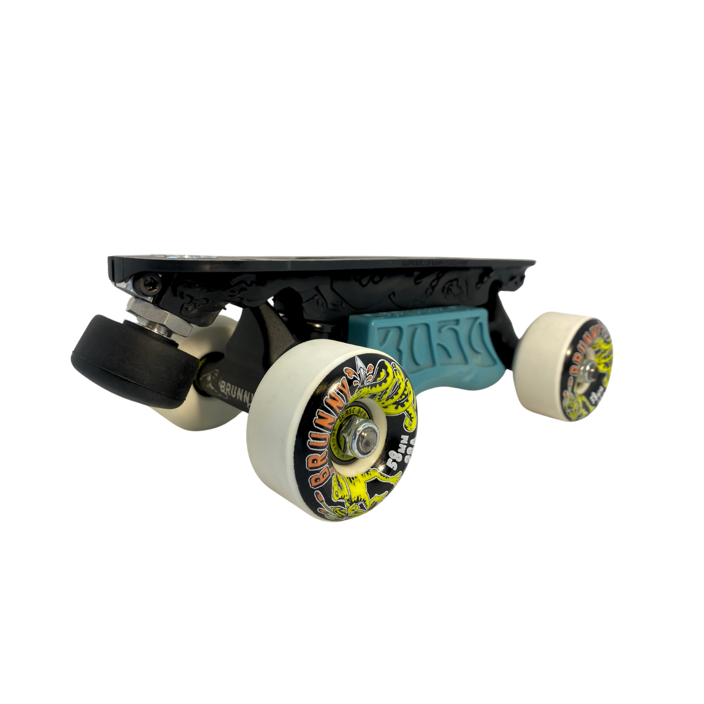 Combo Dragon Plate + Slide Blocks + Labrys Titanium Trucks + 8 Wheels Gero Gero 58mm 98A + Toe Stops