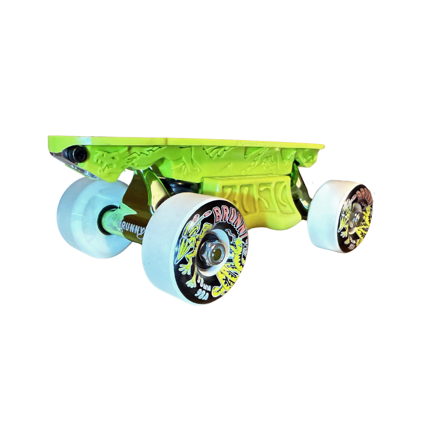 🚨Pre-order Only ( Back in Late October 2025)🚨Combo Dragon Plate + Slide Blocks + Labrys Titanium Trucks Green + 8 Wheels Gero Gero 58mm 98A + Toe Stops