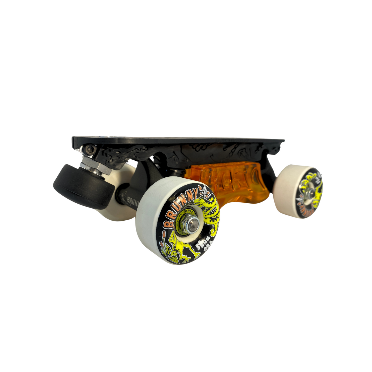 Combo Dragon Plate + Slide Blocks + Labrys Titanium Trucks + 8 Wheels Gero Gero 58mm 98A + Toe Stops