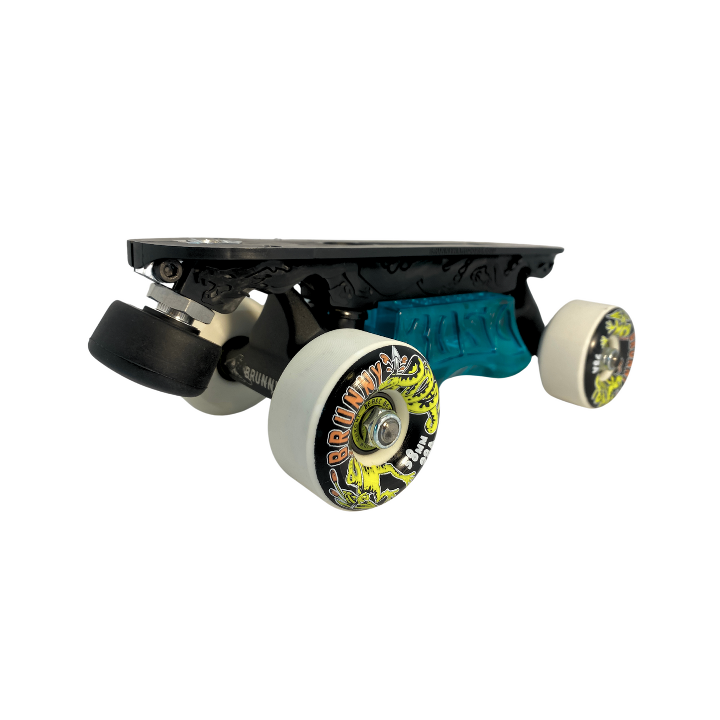 Combo Dragon Plate + Slide Blocks + Labrys Titanium Trucks + 8 Wheels Gero Gero 58mm 98A + Toe Stops