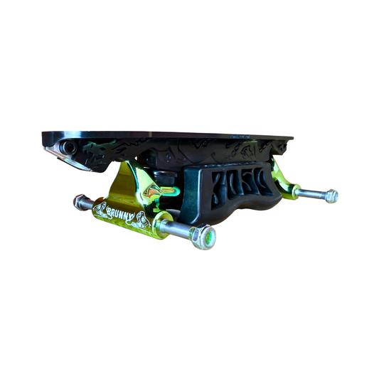 Combo Dragon Plate + Labrys Green Titanium Trucks + Slide Blocks