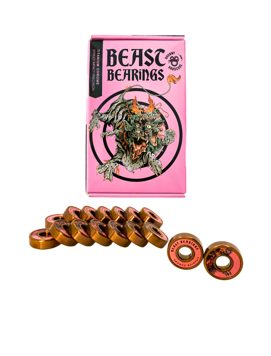 Beast Bearings Gold Titanium Pink Chrome ( 16 )