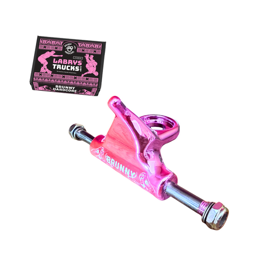 🚨Pre-order Only ( Back in Late October 2025)🚨LIMITED EDITION Labrys Trucks Titanium Pink
