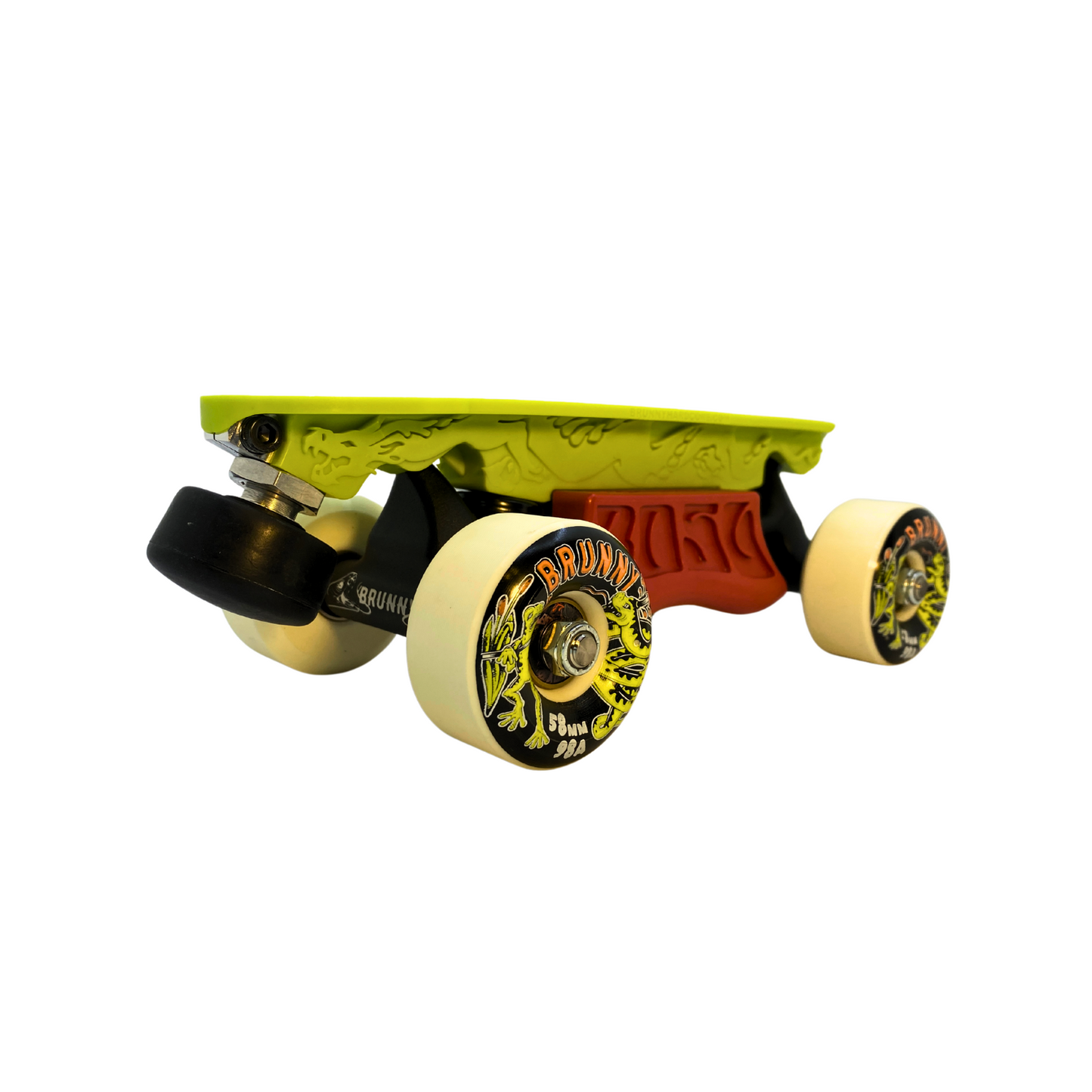 Combo Dragon Plate + Slide Blocks + Labrys Titanium Trucks + 8 Wheels Gero Gero 58mm 98A + Toe Stops