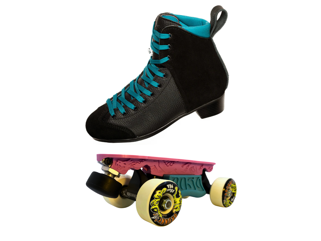 🚨Pre-order Only ( Back in Late October 2025)🚨Ready to roll Chuffed Skate Pro Combo Dragon Plate + Labrys Trucks + Slide Blocks + Wheels