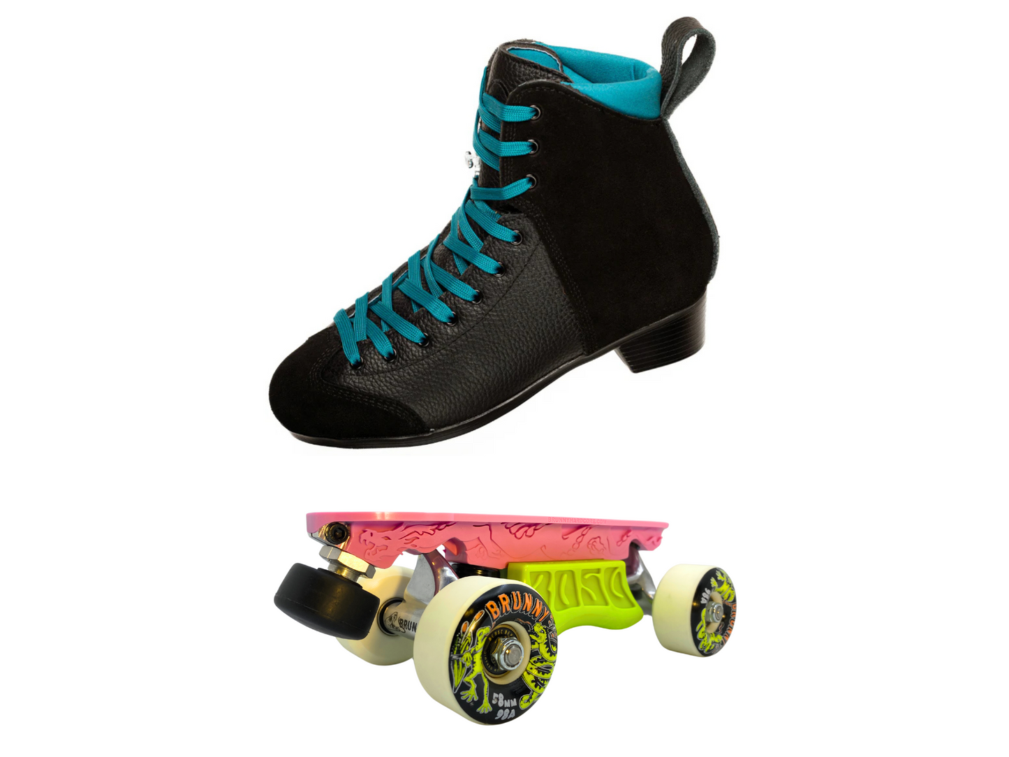 🚨Pre-order Only ( Back in Late October 2025)🚨Ready to roll Chuffed Skate Pro Combo Dragon Plate + Labrys Trucks + Slide Blocks + Wheels