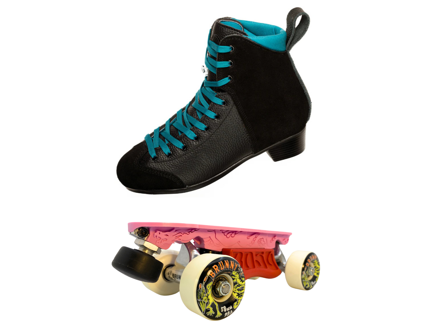 🚨Pre-order Only ( Back in Late October 2025)🚨Ready to roll Chuffed Skate Pro Combo Dragon Plate + Labrys Trucks + Slide Blocks + Wheels