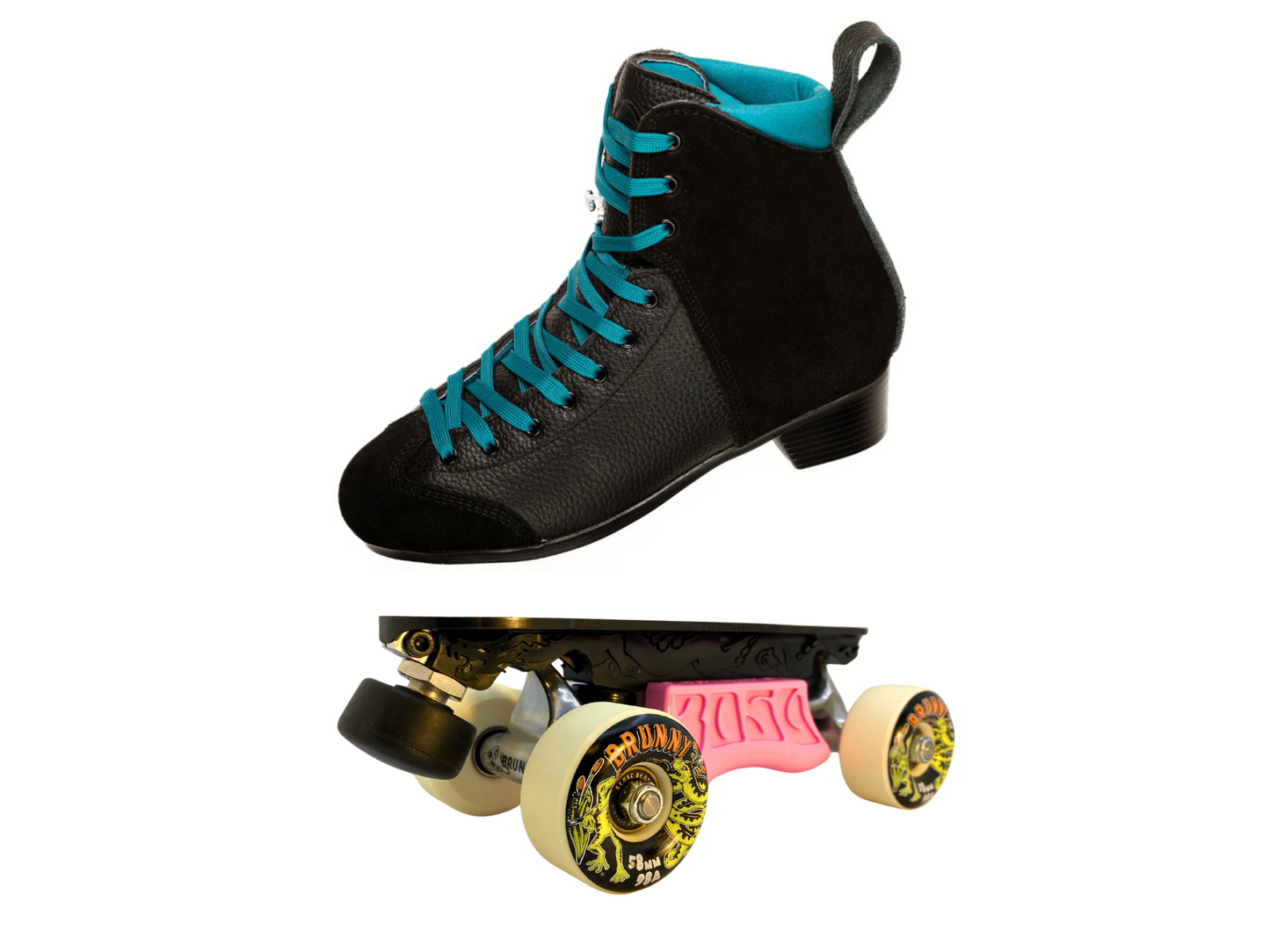 🚨Pre-order Only ( Back in Late October 2025)🚨Ready to roll Chuffed Skate Pro Combo Dragon Plate + Labrys Trucks + Slide Blocks + Wheels