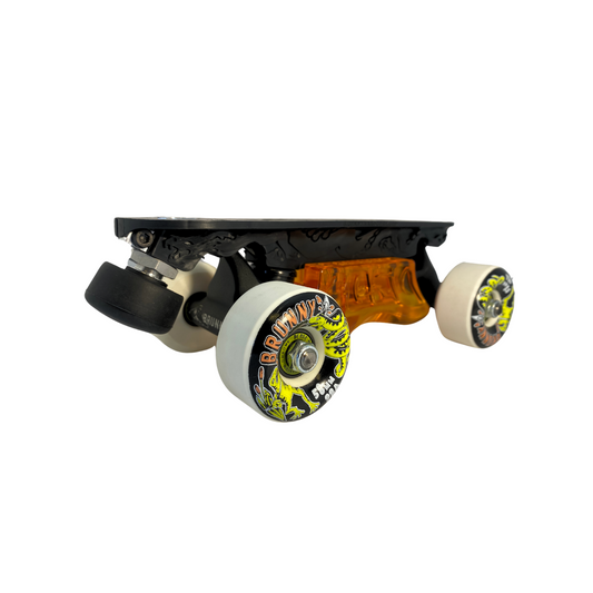Combo Dragon Plate + Slide Blocks + Labrys Titanium Trucks + 8 Wheels Gero Gero 58mm 98A + Toe Stops