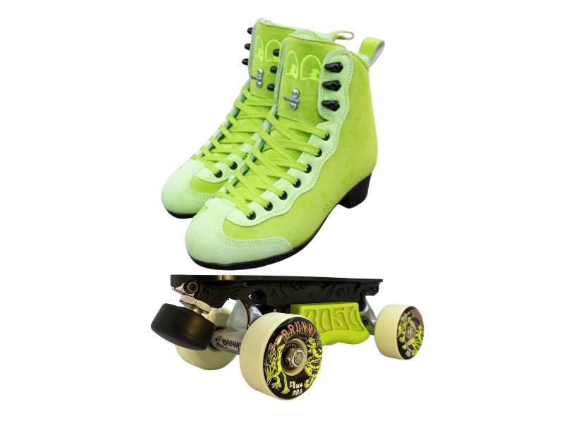 Green or Pink Titanium Labrys Trucks Chuffed RIB Pro Combo Dragon Plate + Labrys Trucks + Slide Blocks + Wheels + Toe Stops + Bearings (Copy)