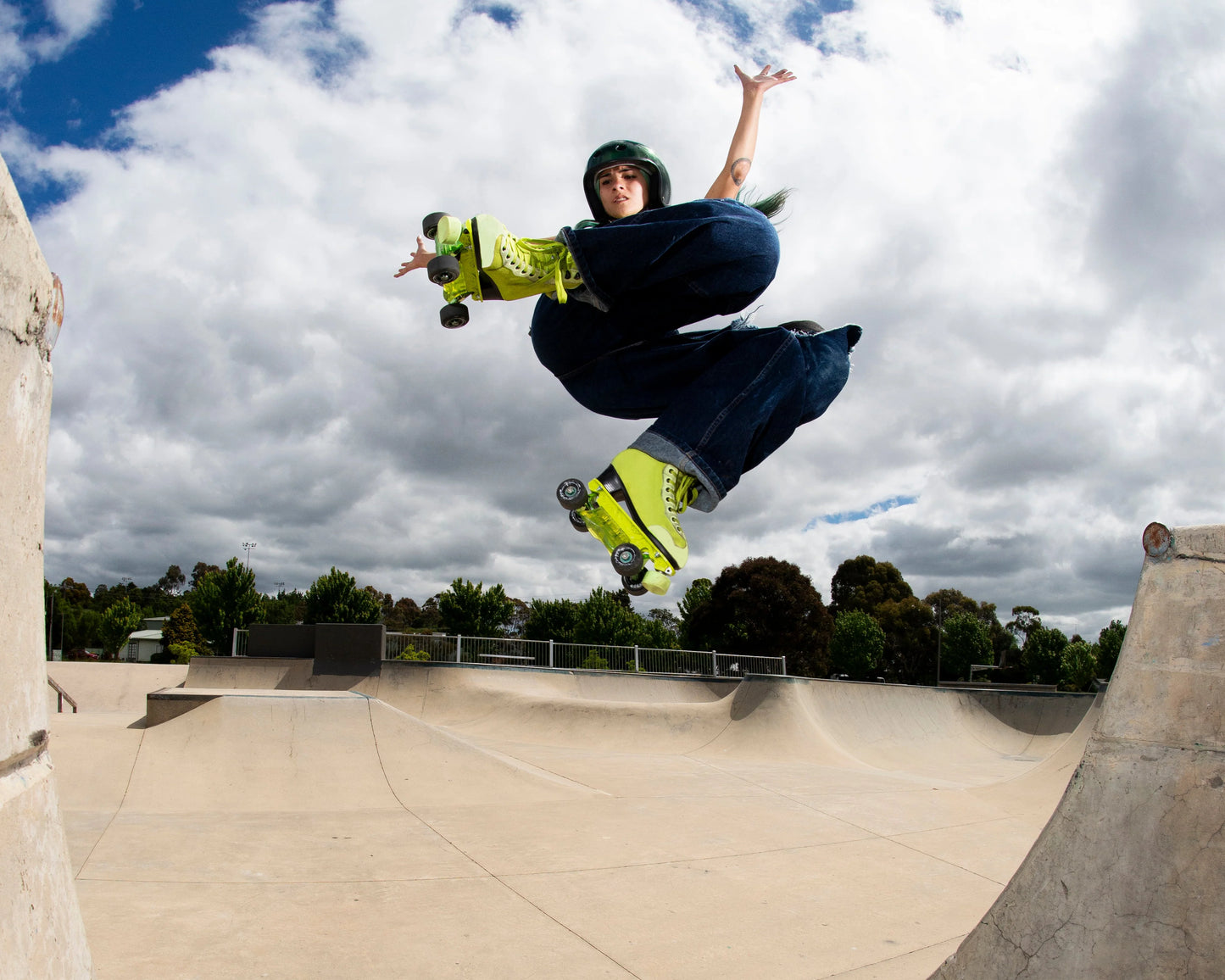 Green or Pink Titanium Labrys Trucks Chuffed RIB Pro Combo Dragon Plate + Labrys Trucks + Slide Blocks + Wheels + Toe Stops + Bearings (Copy)